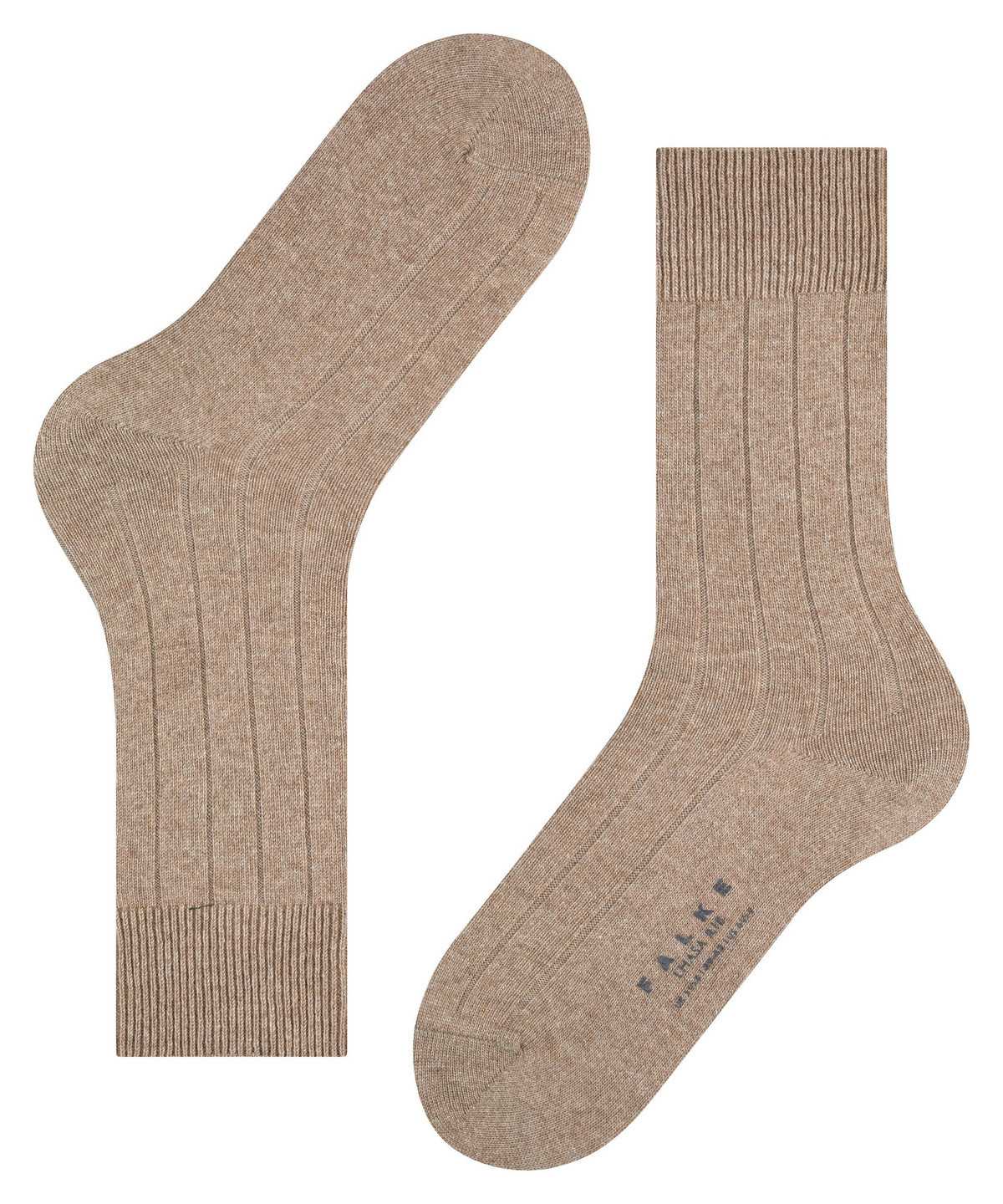 Skarpetki Falke Lhasa Rib Socks Męskie Brązowe | YVCXQZ-369