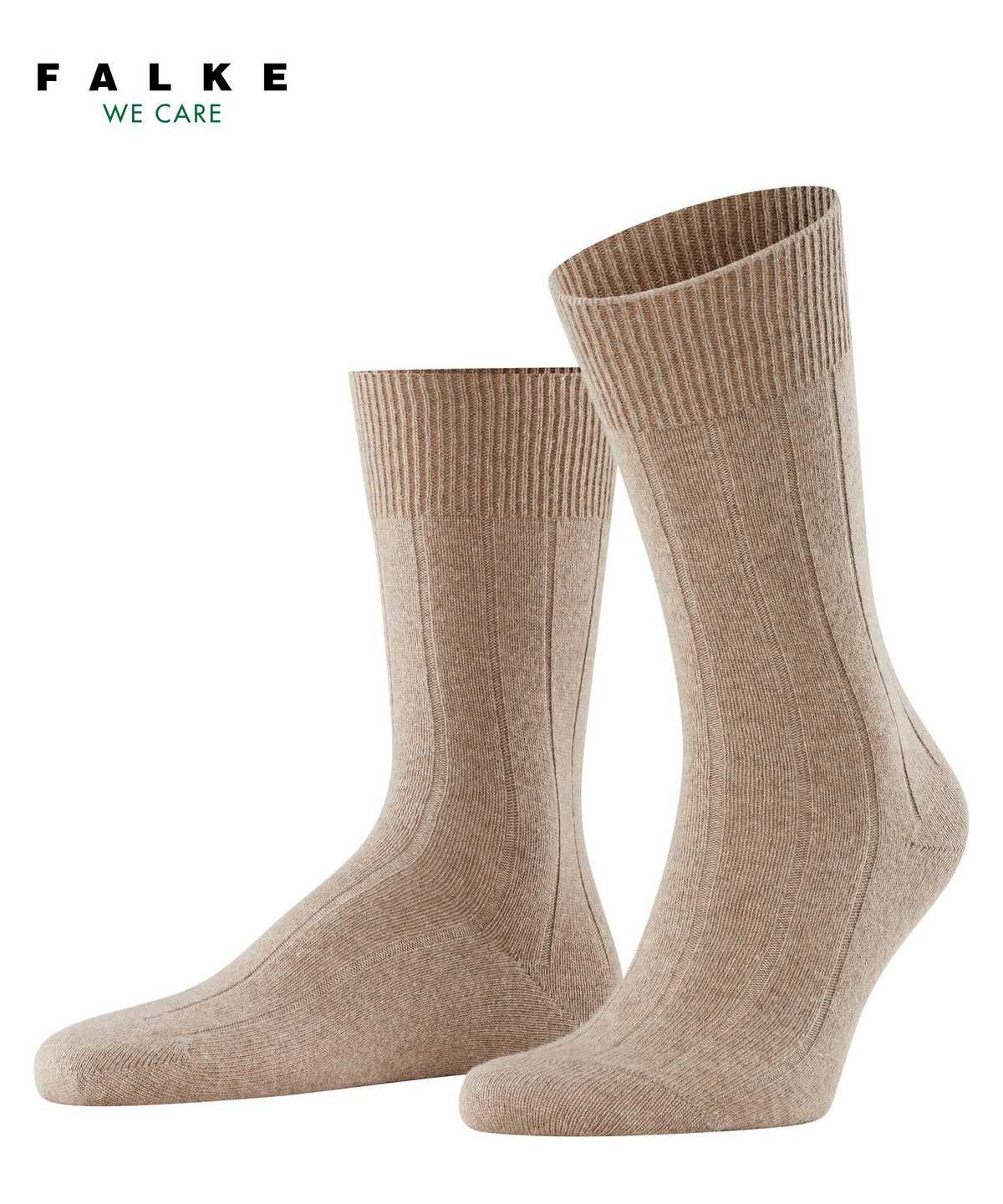 Skarpetki Falke Lhasa Rib Socks Męskie Brązowe | YVCXQZ-369