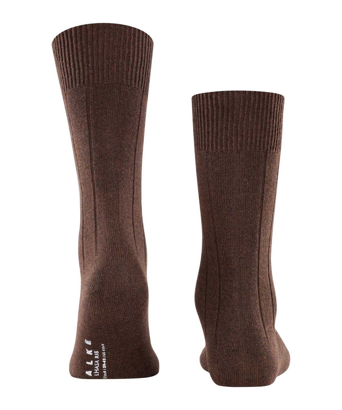 Skarpetki Falke Lhasa Rib Socks Męskie Brązowe | QGWUVK-923