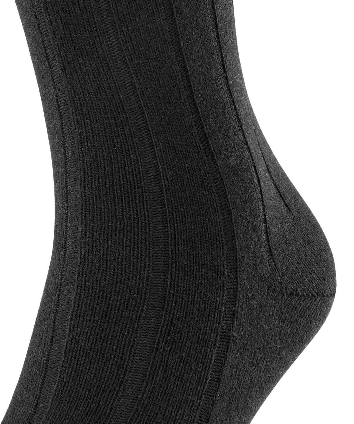 Skarpetki Falke Lhasa Rib Socks Męskie Czarne | MZIJYH-657