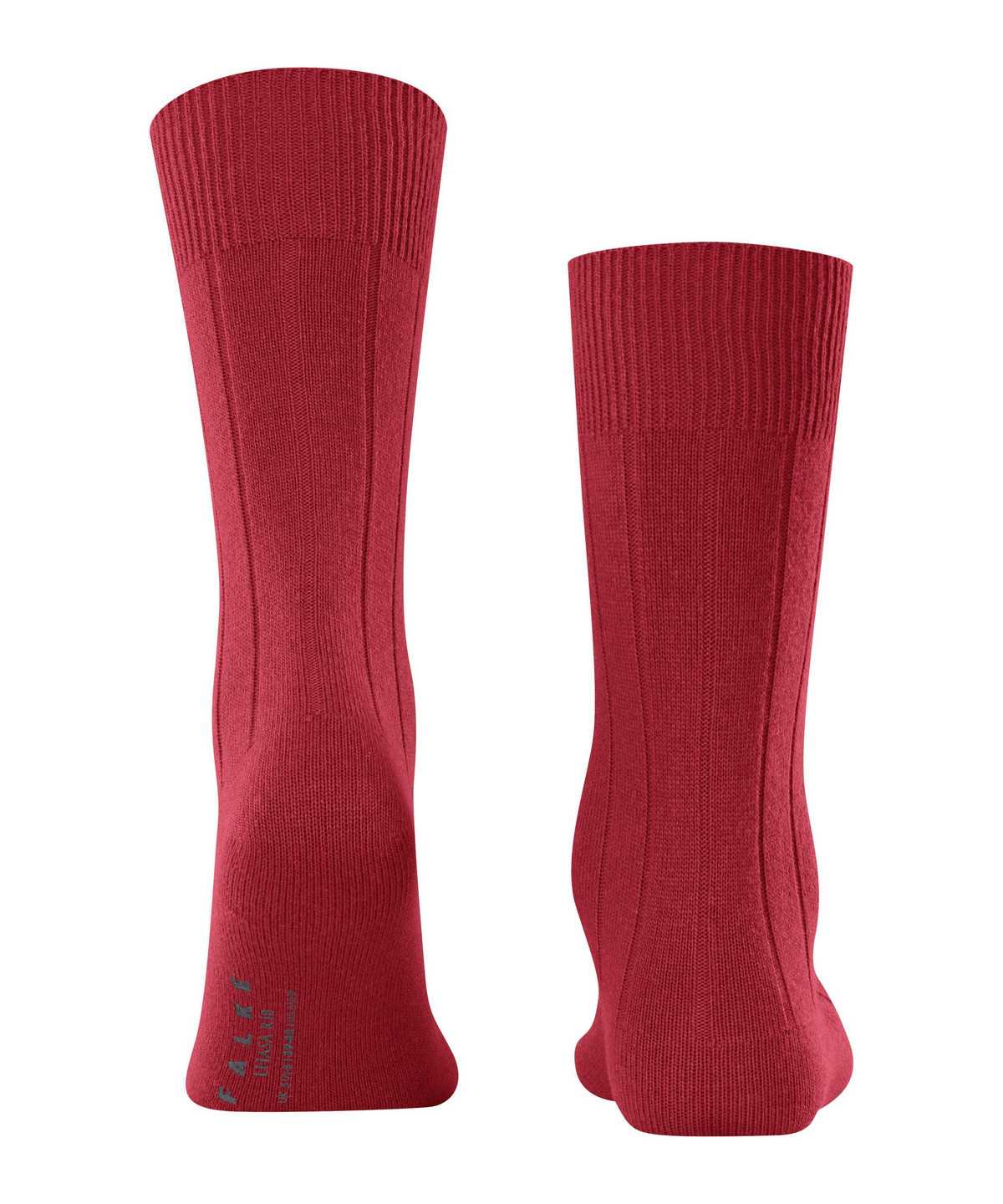 Skarpetki Falke Lhasa Rib Socks Męskie Czerwone | MTQRHF-018