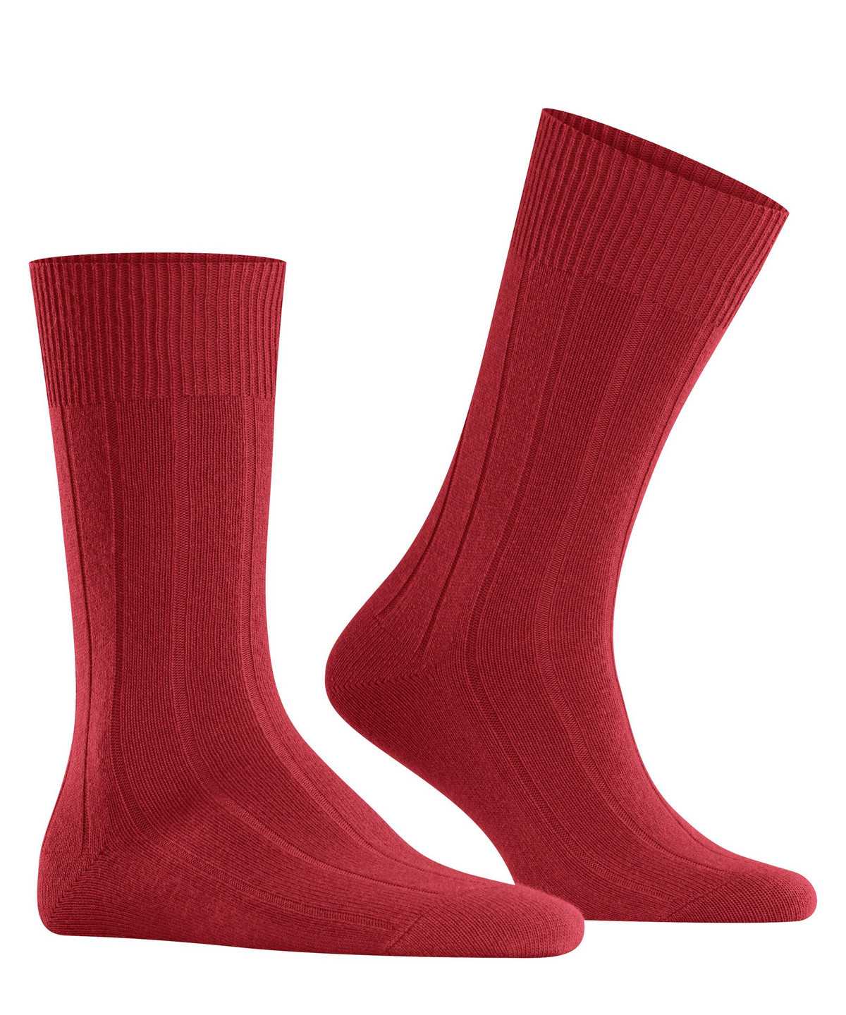 Skarpetki Falke Lhasa Rib Socks Męskie Czerwone | MTQRHF-018