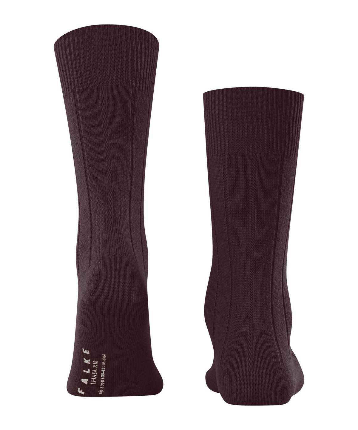 Skarpetki Falke Lhasa Rib Socks Męskie Czerwone | NRUVAO-569