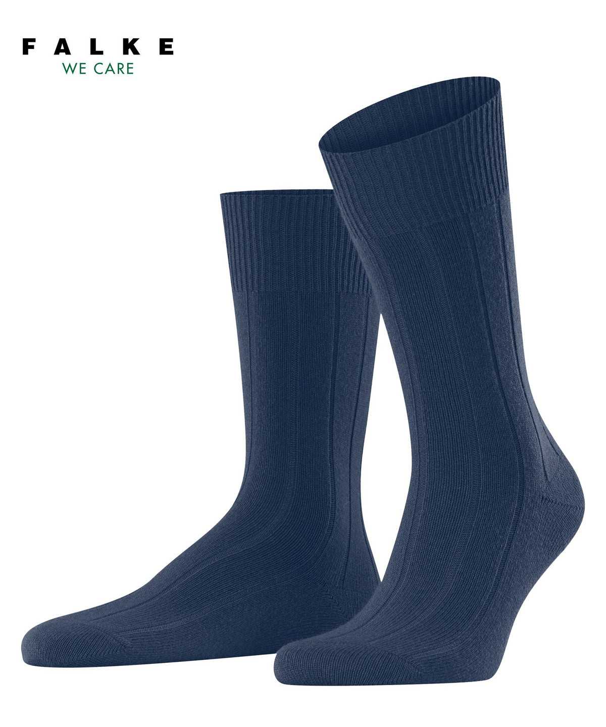 Skarpetki Falke Lhasa Rib Socks Męskie Niebieskie | UWDMGE-054