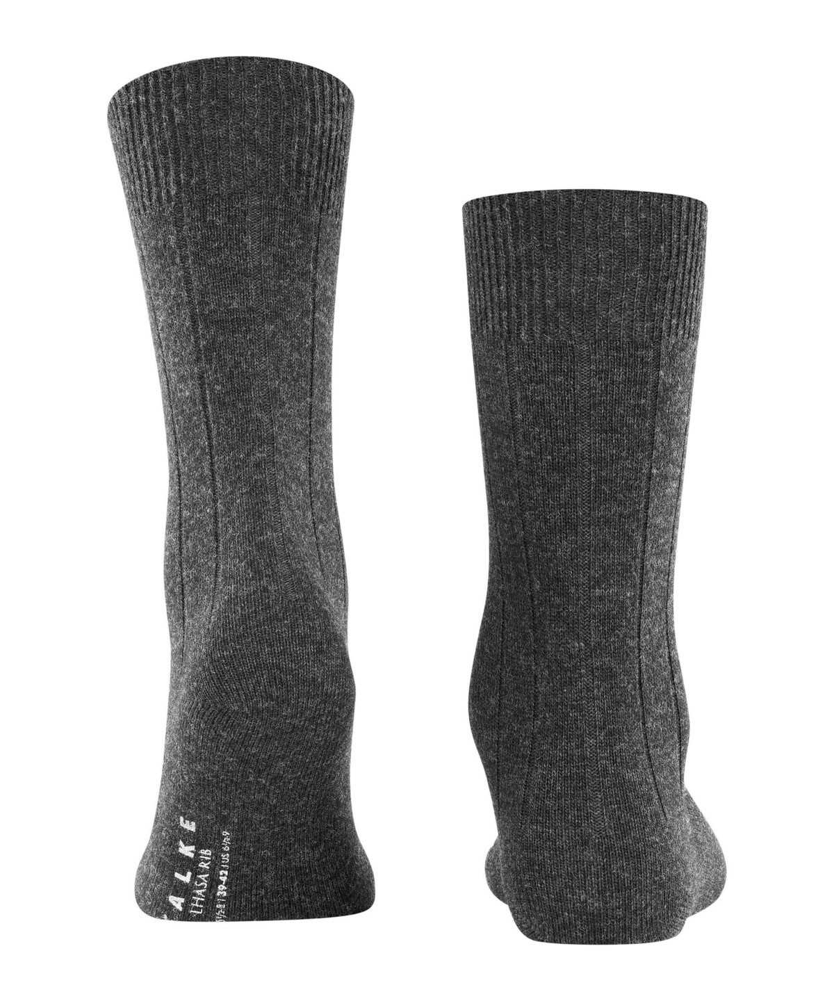 Skarpetki Falke Lhasa Rib Socks Męskie Szare | ZRHTUK-613