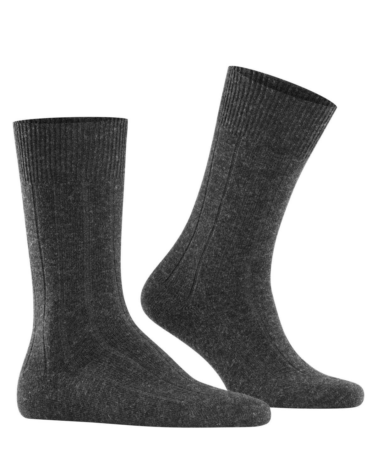 Skarpetki Falke Lhasa Rib Socks Męskie Szare | ZRHTUK-613