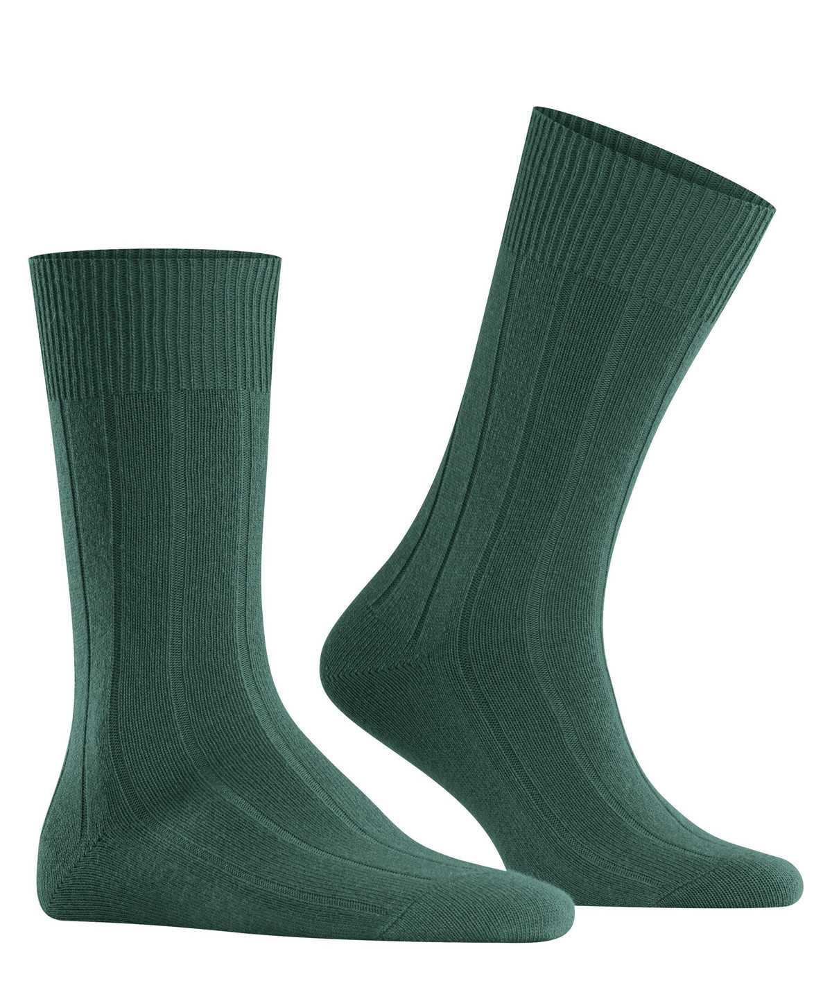 Skarpetki Falke Lhasa Rib Socks Męskie Zielone | JYHECA-853