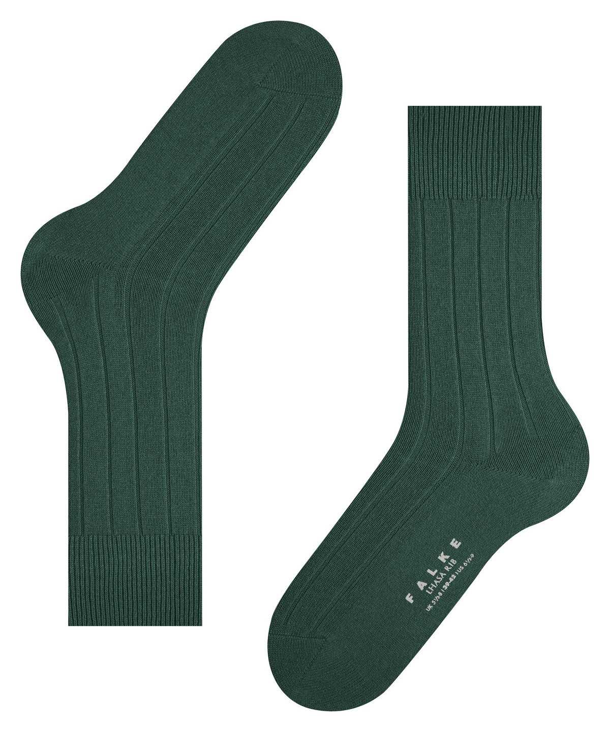 Skarpetki Falke Lhasa Rib Socks Męskie Zielone | JYHECA-853