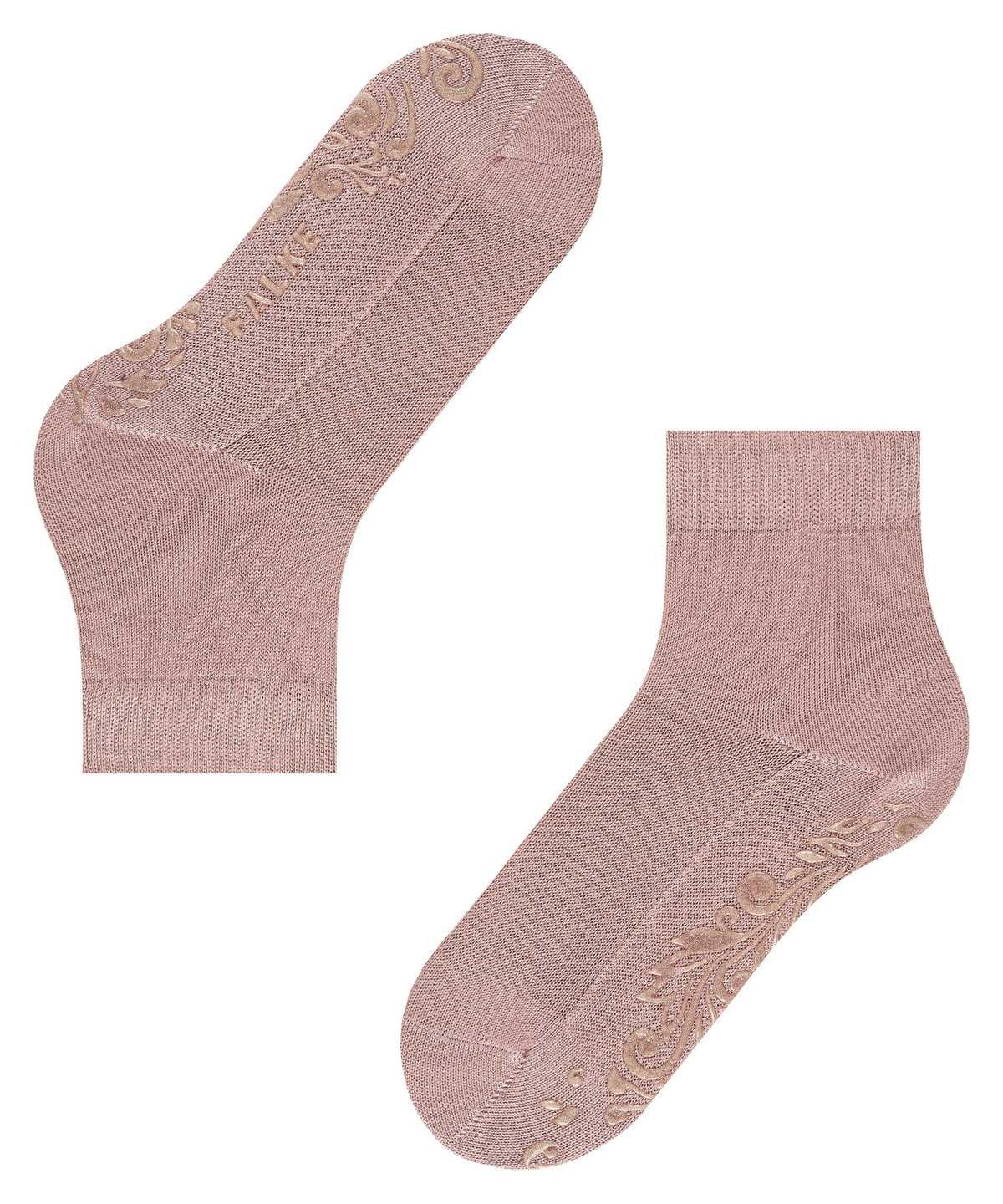 Skarpetki Falke Light Cuddle Pads Short sock Damskie Czerwone | AIWMTV-687