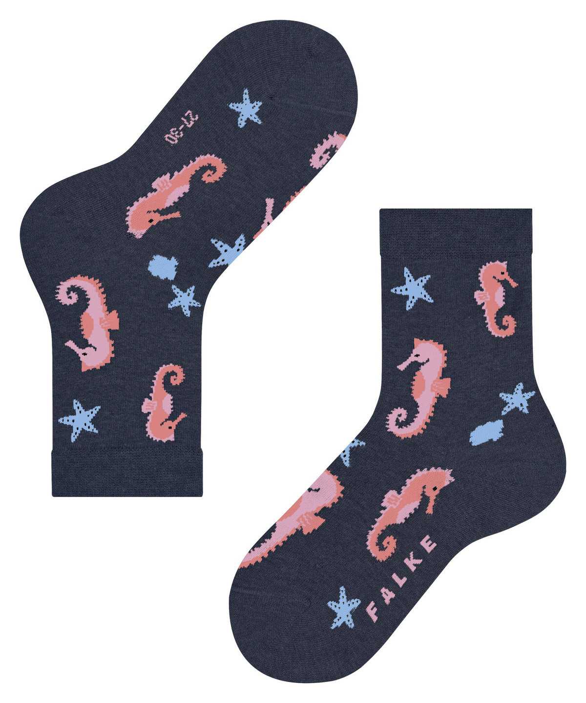 Skarpetki Falke Lovely Seahorses Socks Dziecięce Niebieskie | RHQYLO-723