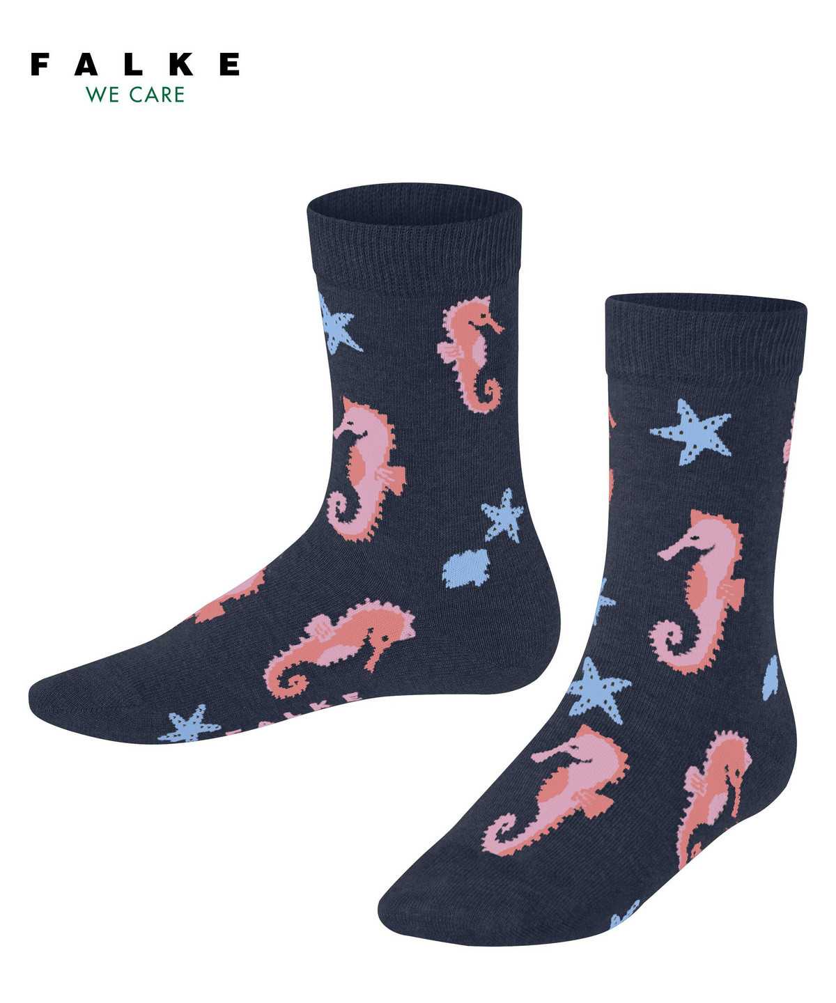 Skarpetki Falke Lovely Seahorses Socks Dziecięce Niebieskie | RHQYLO-723