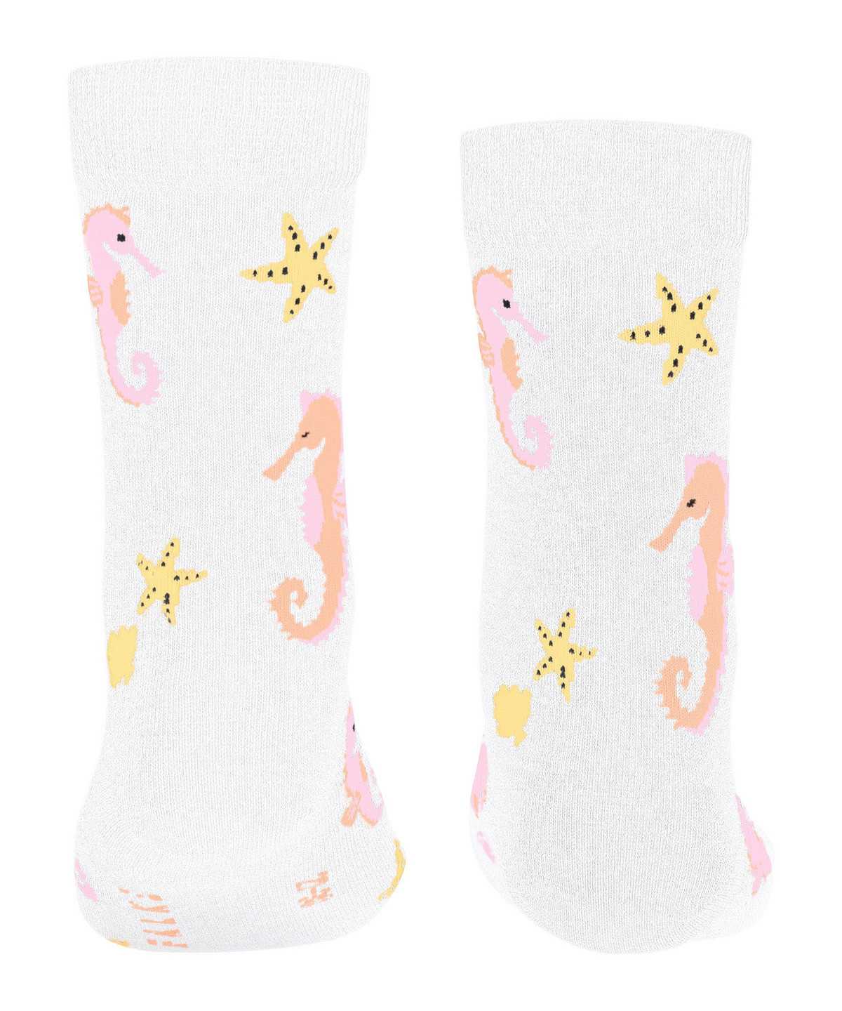 Skarpetki Falke Lovely Seahorses Socks Dziecięce Białe | NKEQYM-630