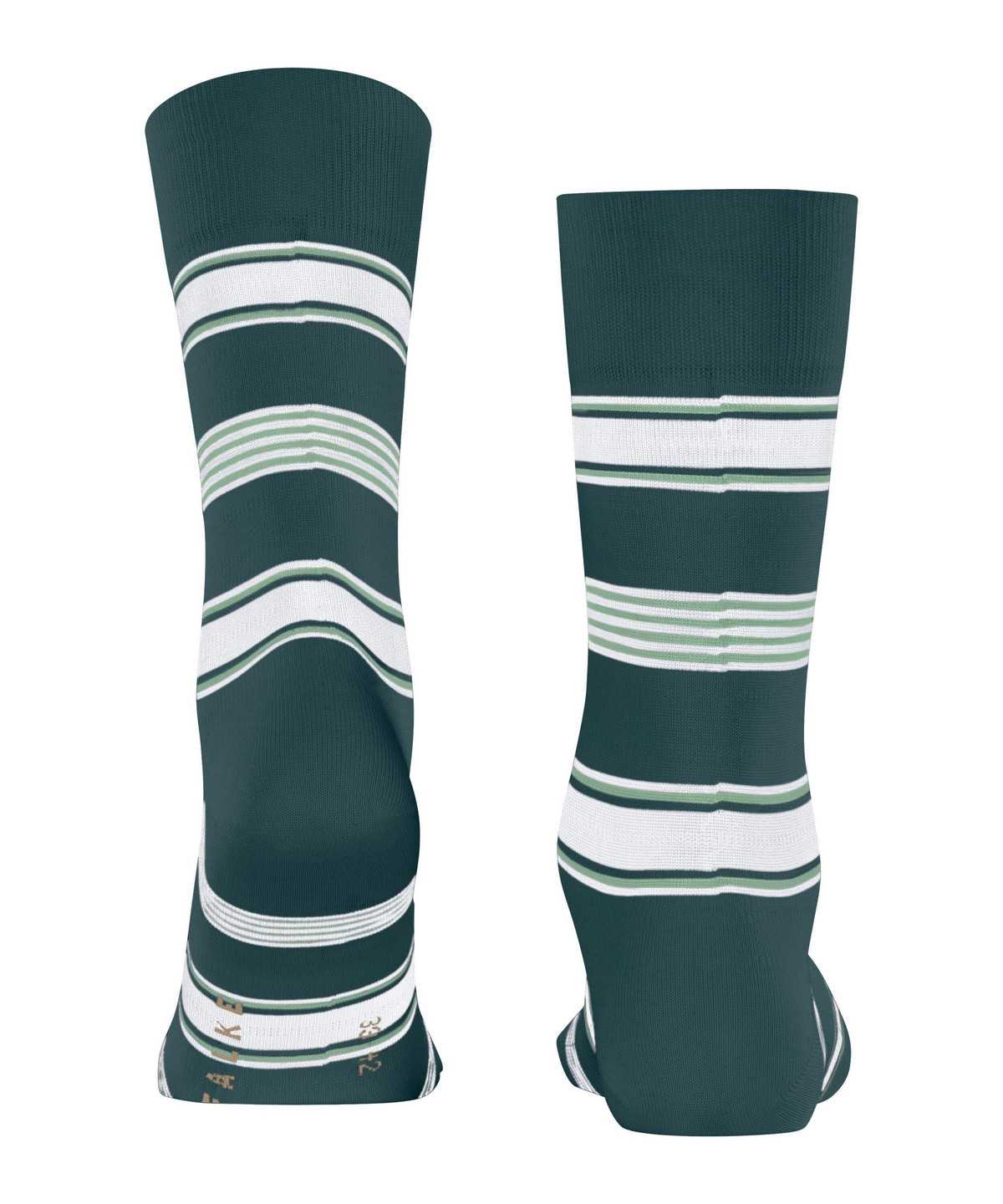 Skarpetki Falke Marina Stripe Socks Męskie Zielone | ULNIBO-280