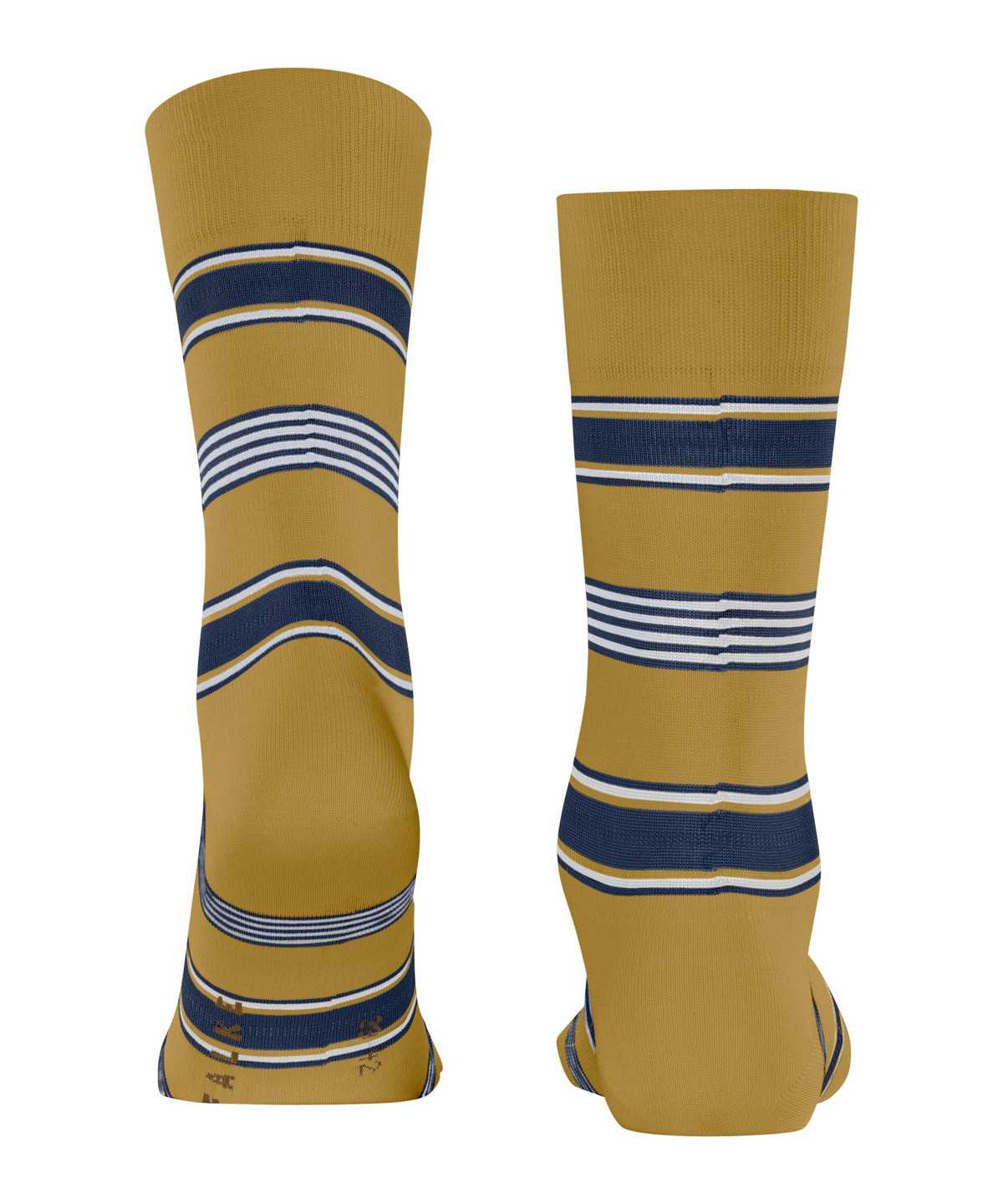 Skarpetki Falke Marina Stripe Socks Męskie Żółte | SZKTEN-253