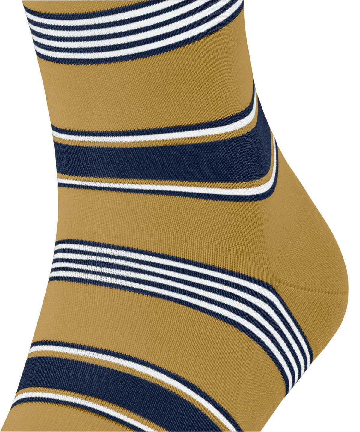 Skarpetki Falke Marina Stripe Socks Męskie Żółte | SZKTEN-253