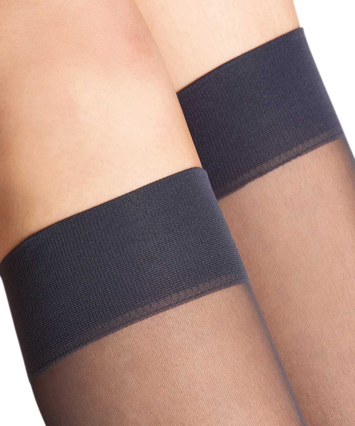 Skarpetki Falke Matt Deluxe 20 DEN Knee-high Socks Damskie Szare | EDJYCW-250