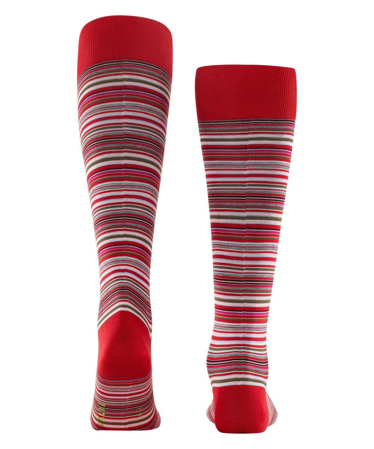 Skarpetki Falke Microblock Knee-high Socks Męskie Czerwone | FILSER-287