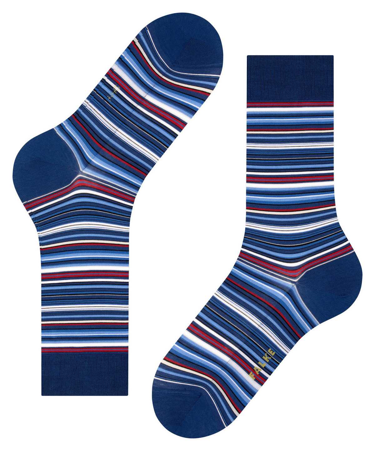 Skarpetki Falke Microblock Socks Męskie Niebieskie | JTOSQI-781