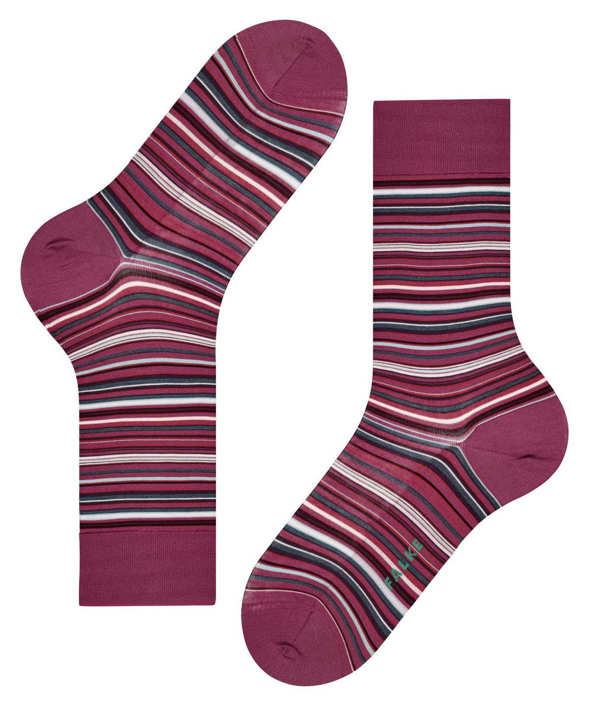 Skarpetki Falke Microblock Socks Męskie Różowe | CPAMLU-637