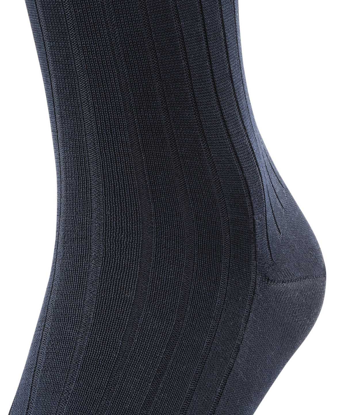 Skarpetki Falke Milano Knee-high Socks Męskie Niebieskie | KFBOSG-910