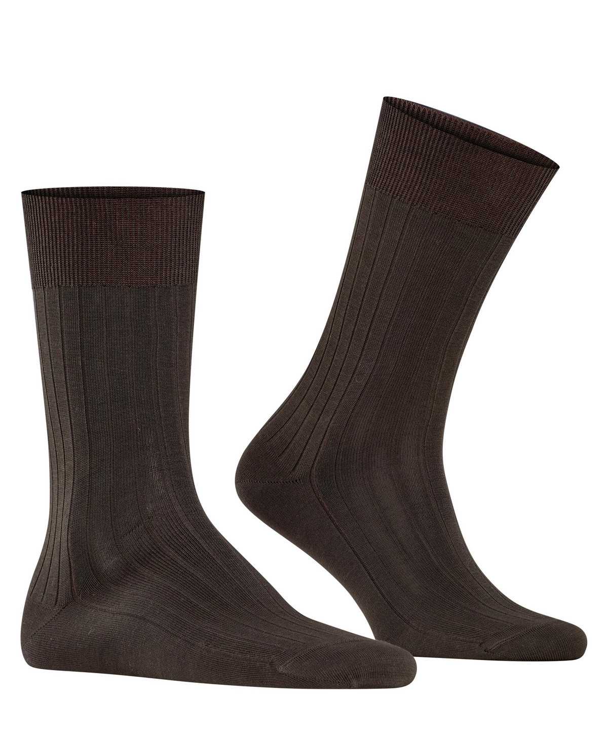 Skarpetki Falke Milano Socks Męskie Brązowe | UFYREL-695