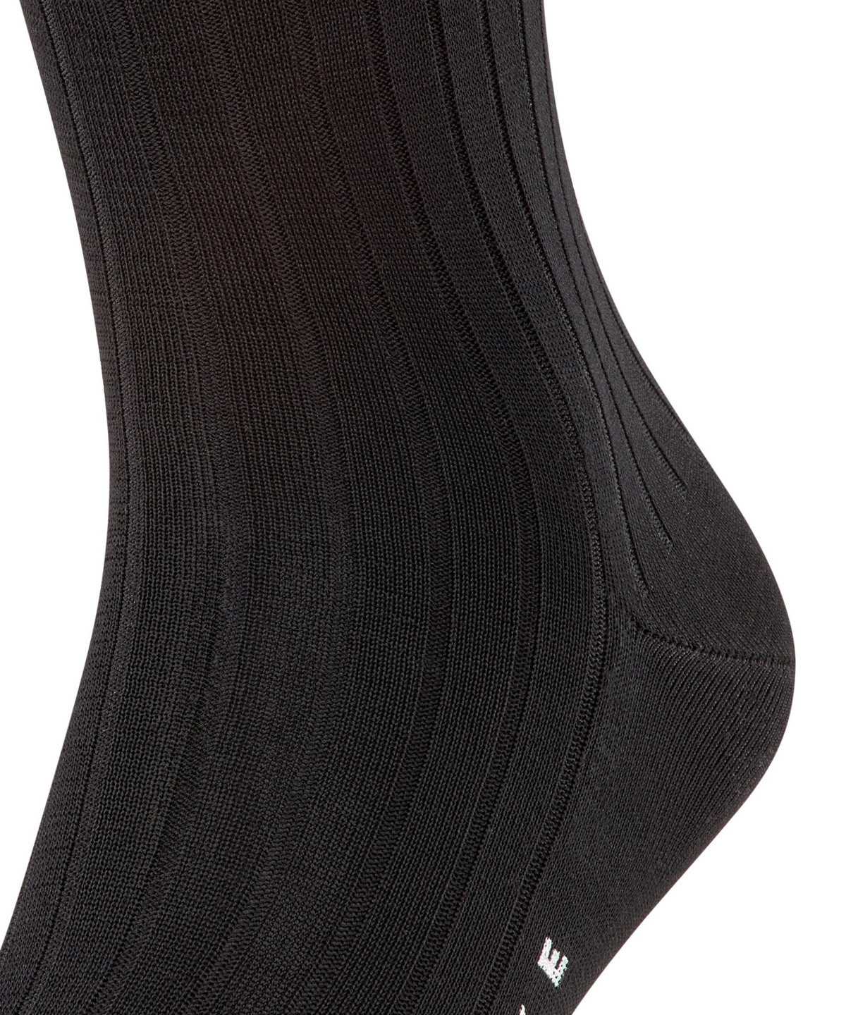 Skarpetki Falke Milano Socks Męskie Czarne | YDBNQH-017