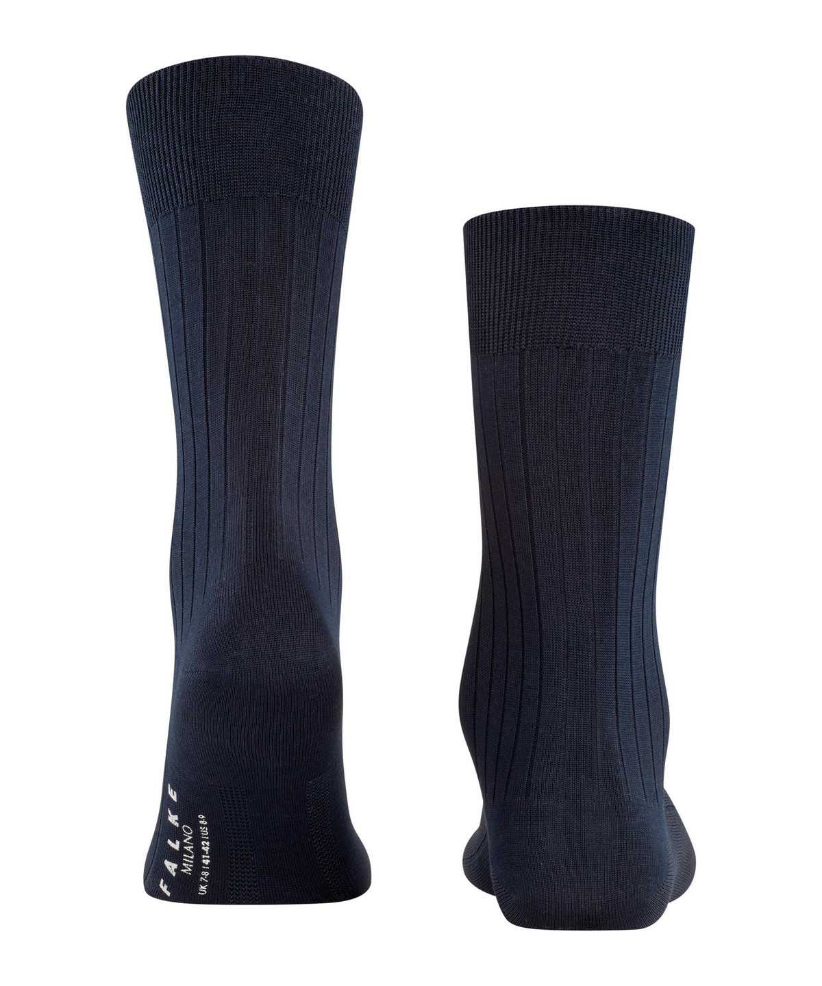 Skarpetki Falke Milano Socks Męskie Niebieskie | ALHUKZ-182