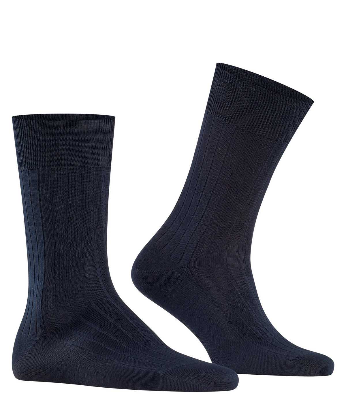 Skarpetki Falke Milano Socks Męskie Niebieskie | ALHUKZ-182