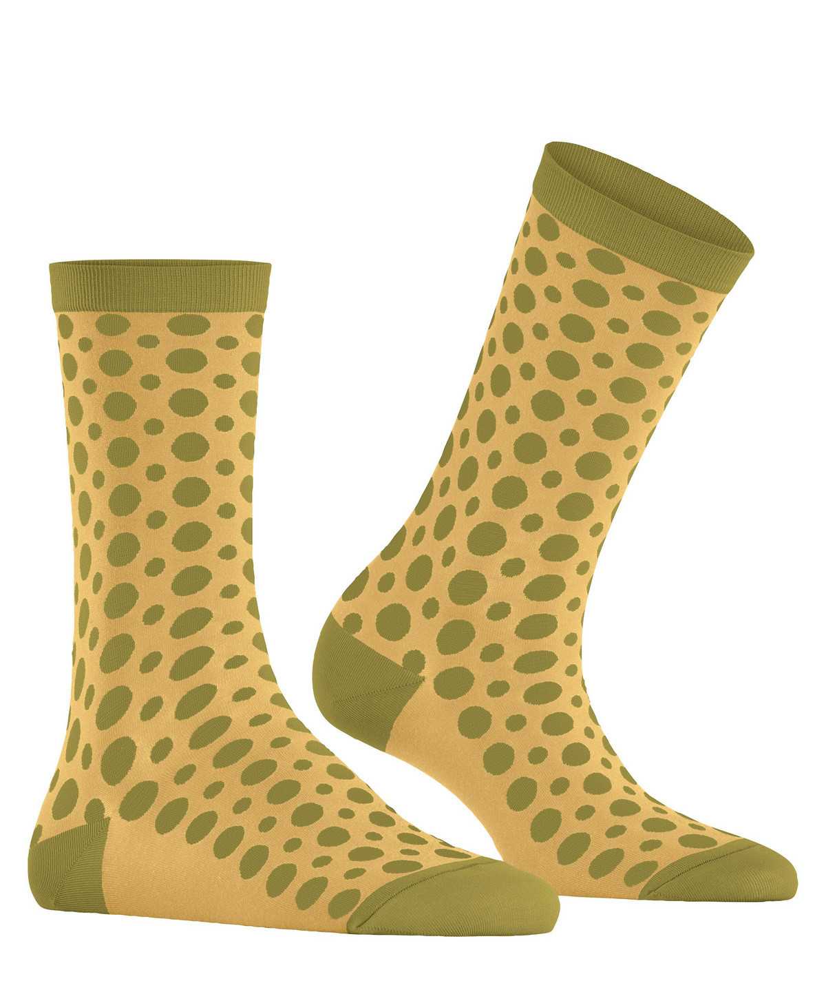 Skarpetki Falke Mirage Dot Socks Damskie Żółte | CEVLQS-564