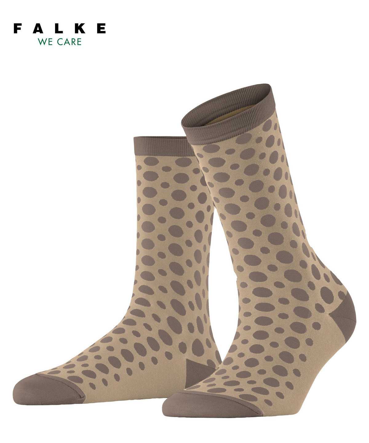 Skarpetki Falke Mirage Dot Socks Damskie Beżowe | VWJSCG-539