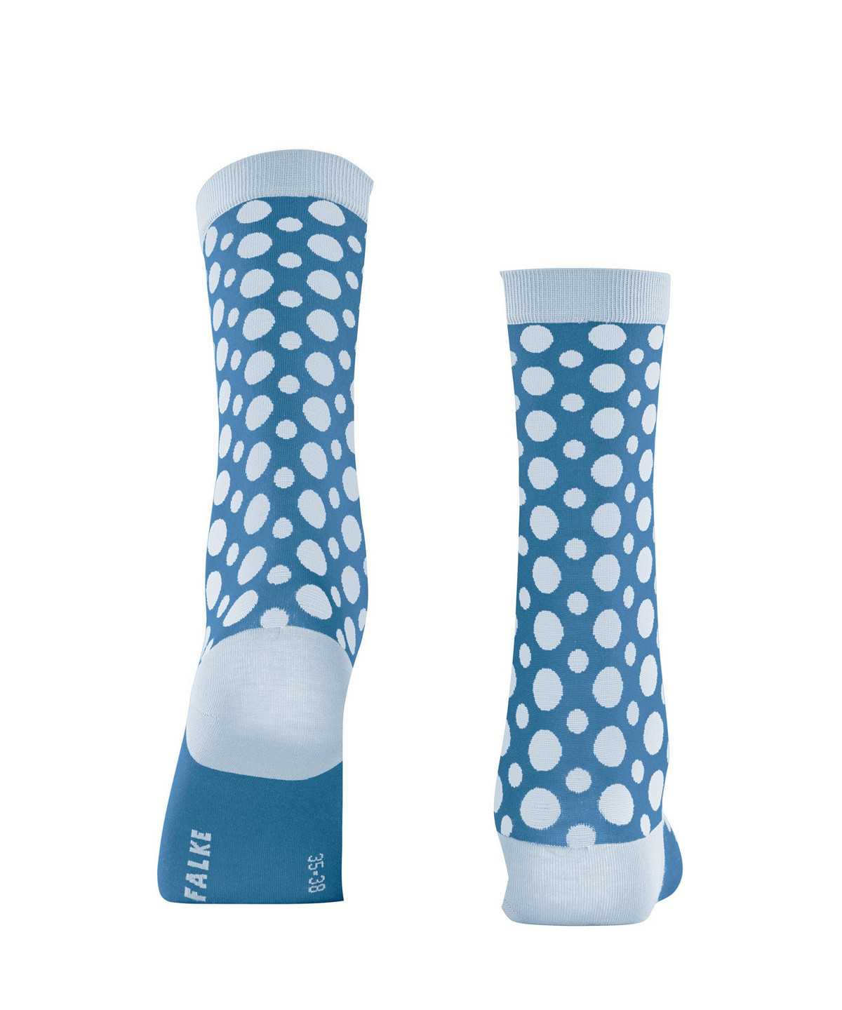 Skarpetki Falke Mirage Dot Socks Damskie Niebieskie | MDZPAF-659