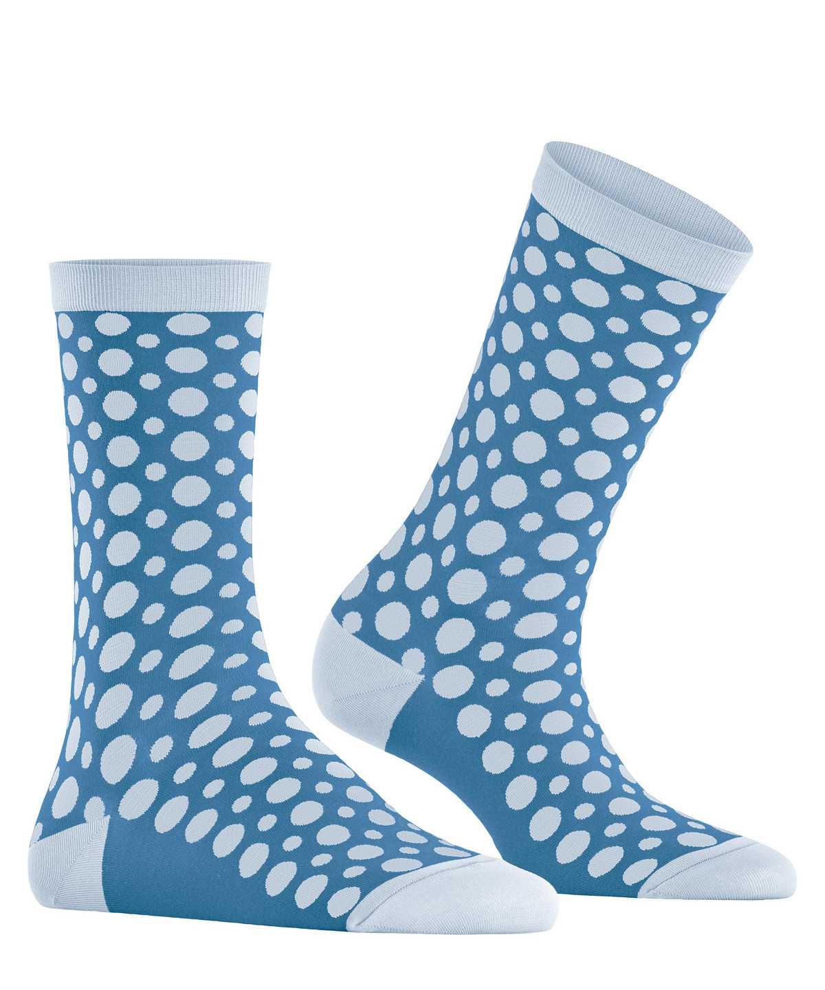 Skarpetki Falke Mirage Dot Socks Damskie Niebieskie | MDZPAF-659