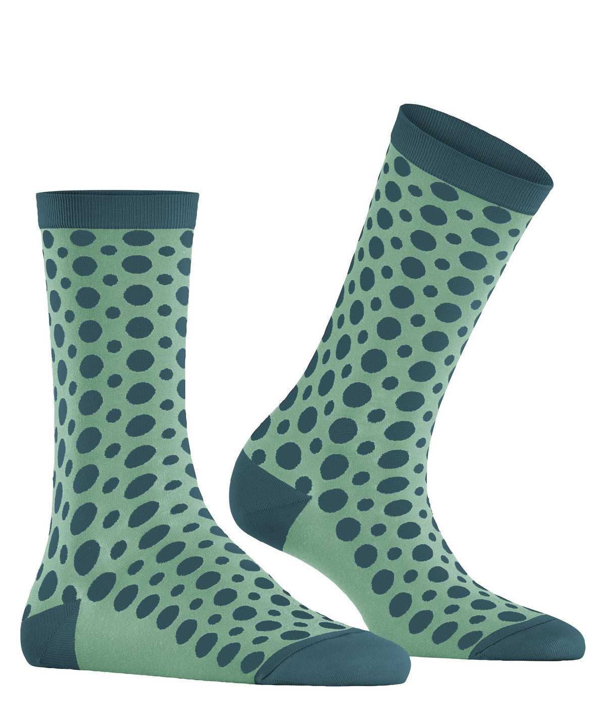 Skarpetki Falke Mirage Dot Socks Damskie Zielone | MLSARE-012