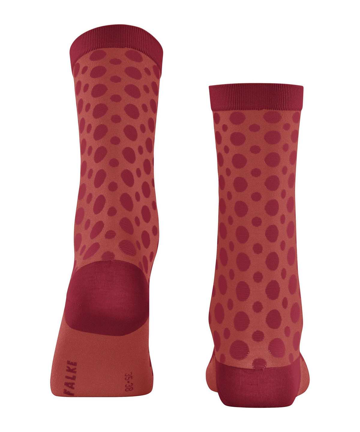 Skarpetki Falke Mirage Dot Socks Damskie Czerwone | RNGYQH-879