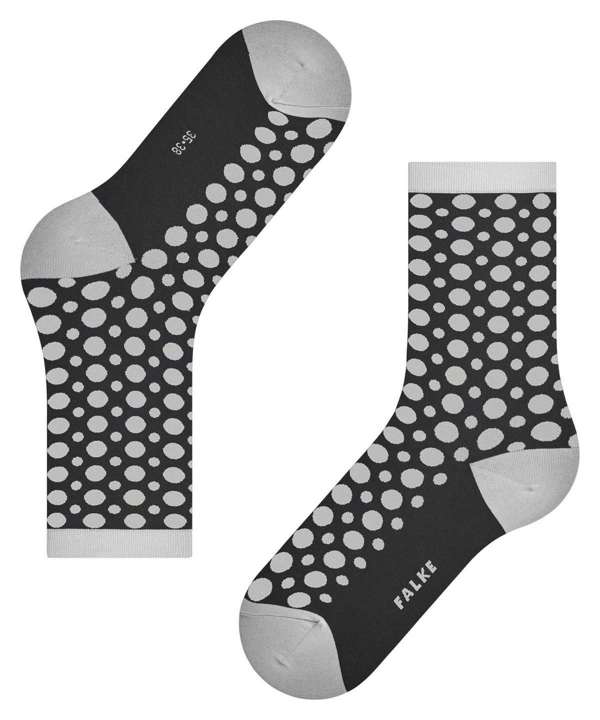 Skarpetki Falke Mirage Dot Socks Damskie Czarne | GIQOJA-689