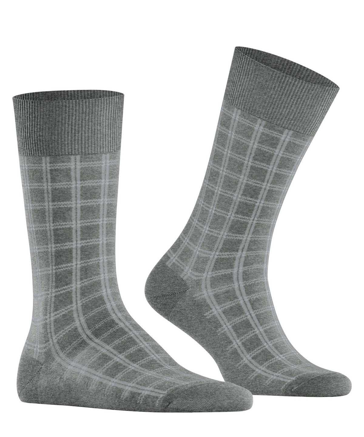 Skarpetki Falke Modern Tailor Socks Męskie Szare | ACHLBI-065