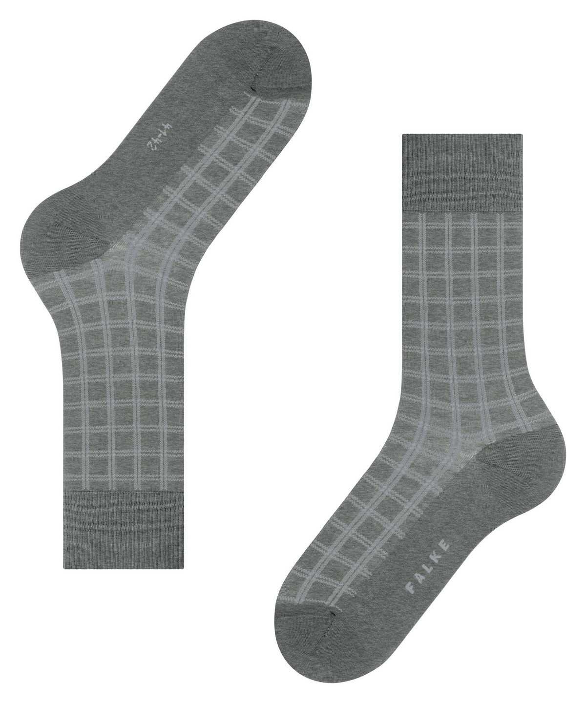 Skarpetki Falke Modern Tailor Socks Męskie Szare | ACHLBI-065