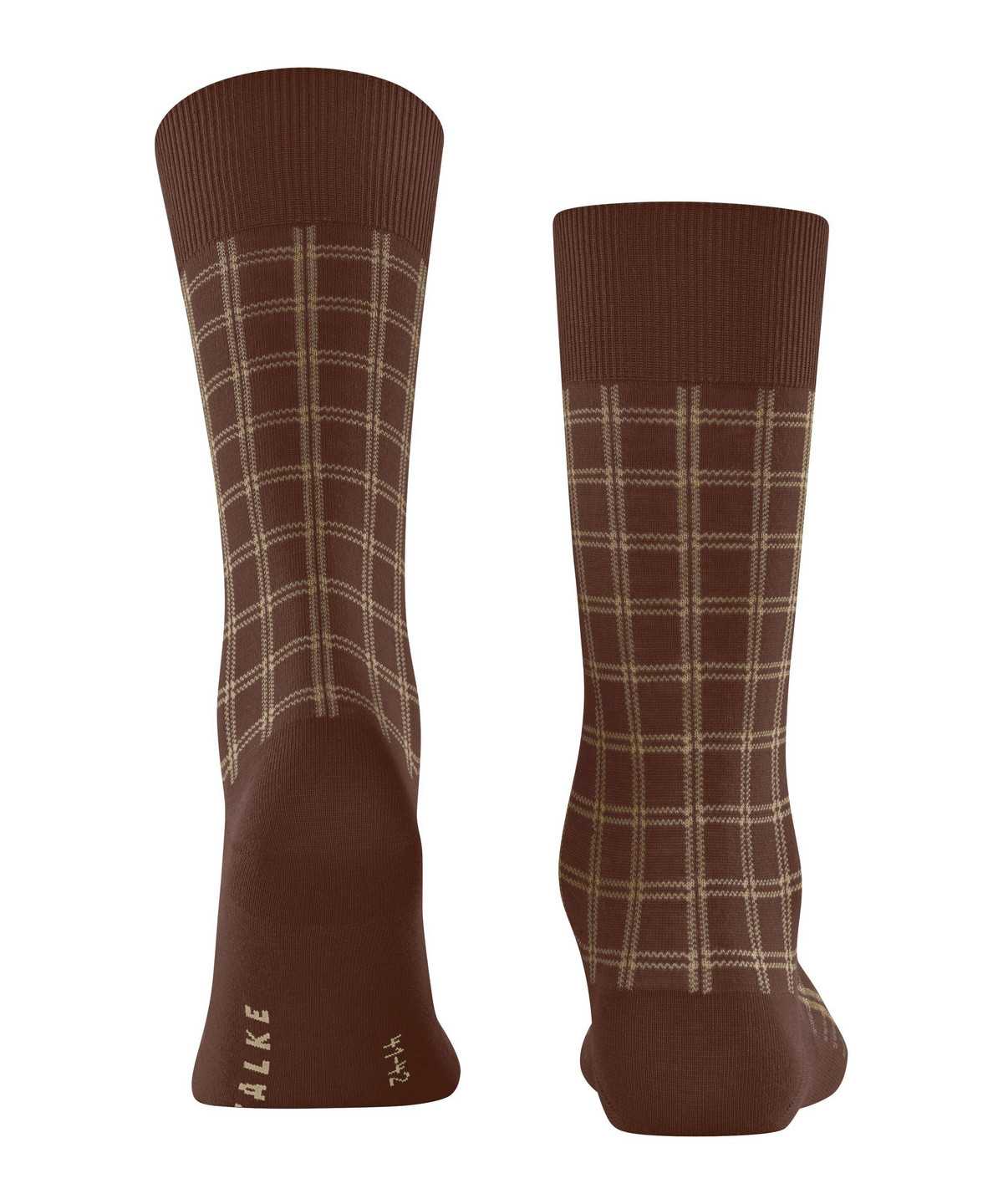 Skarpetki Falke Modern Tailor Socks Męskie Brązowe | FXQBPA-261