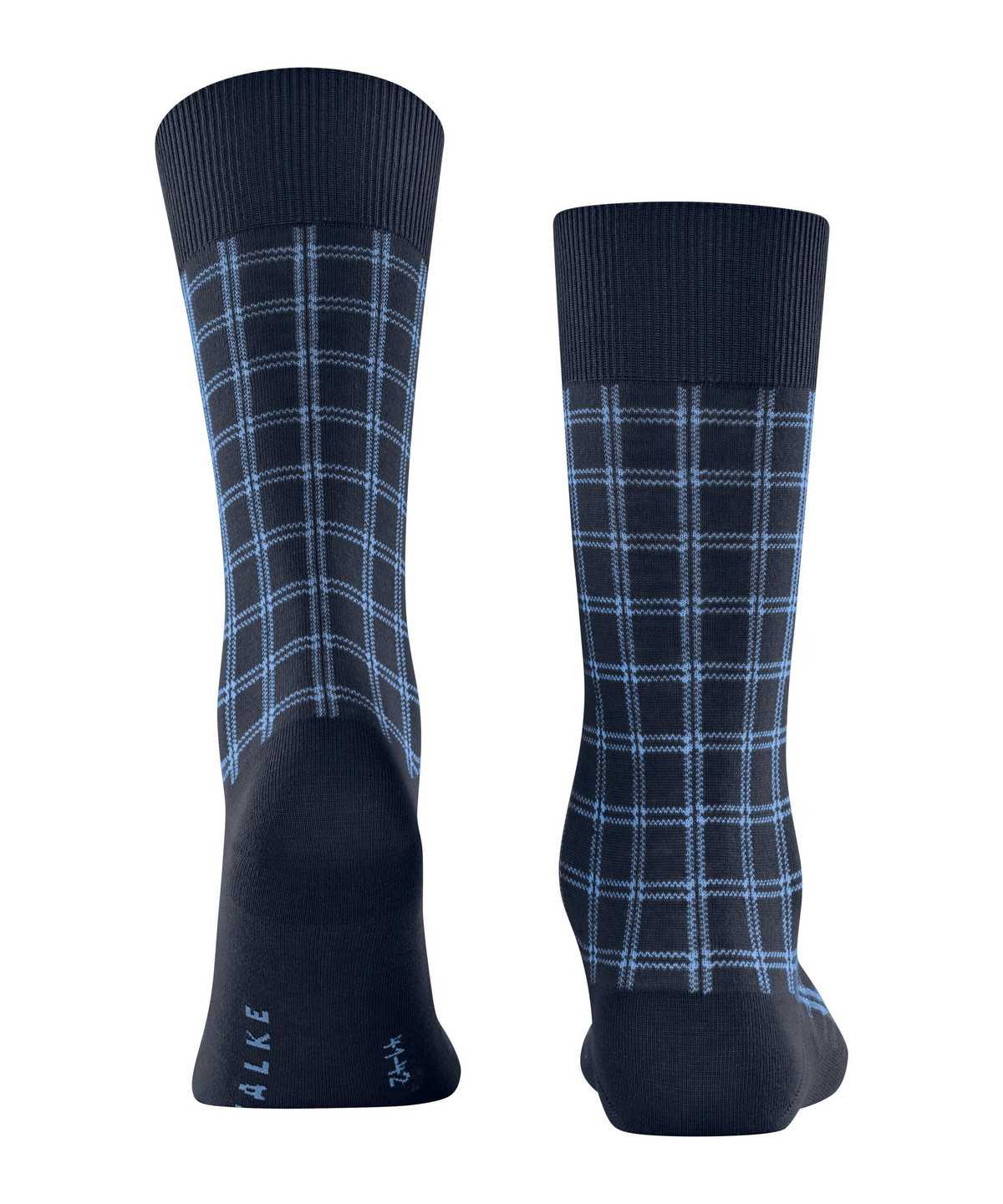 Skarpetki Falke Modern Tailor Socks Męskie Niebieskie | WBSIUF-472