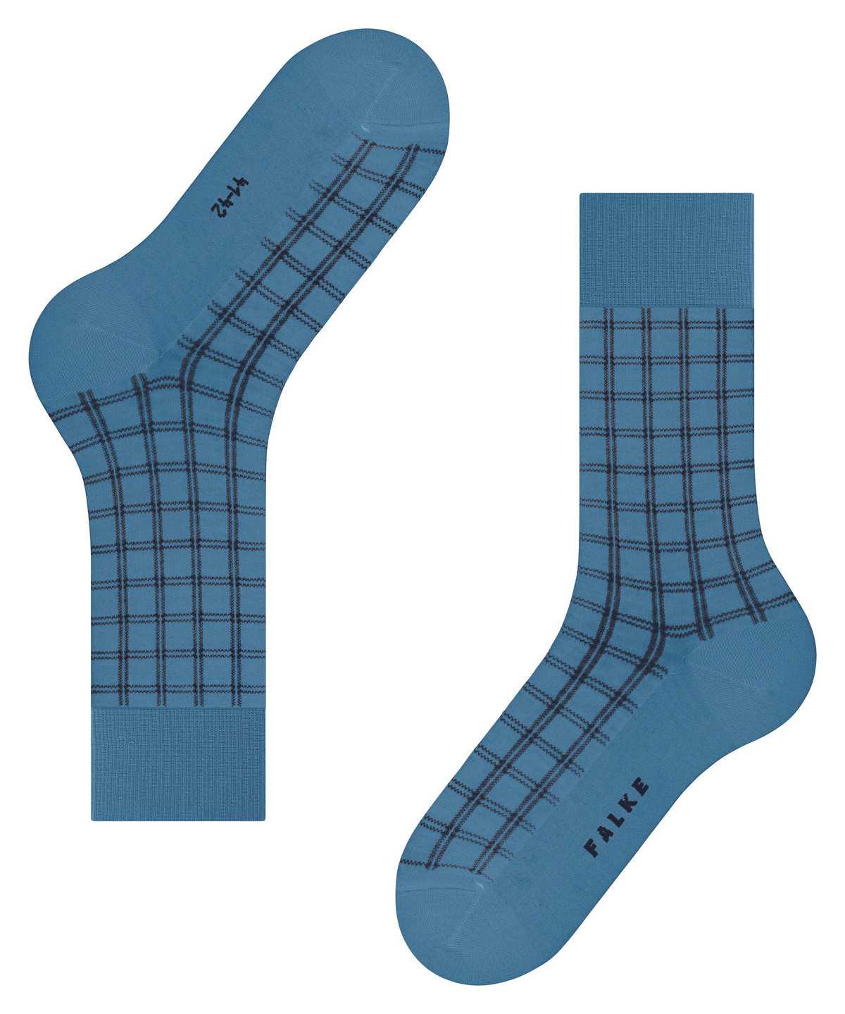 Skarpetki Falke Modern Tailor Socks Męskie Niebieskie | EGOVZI-579