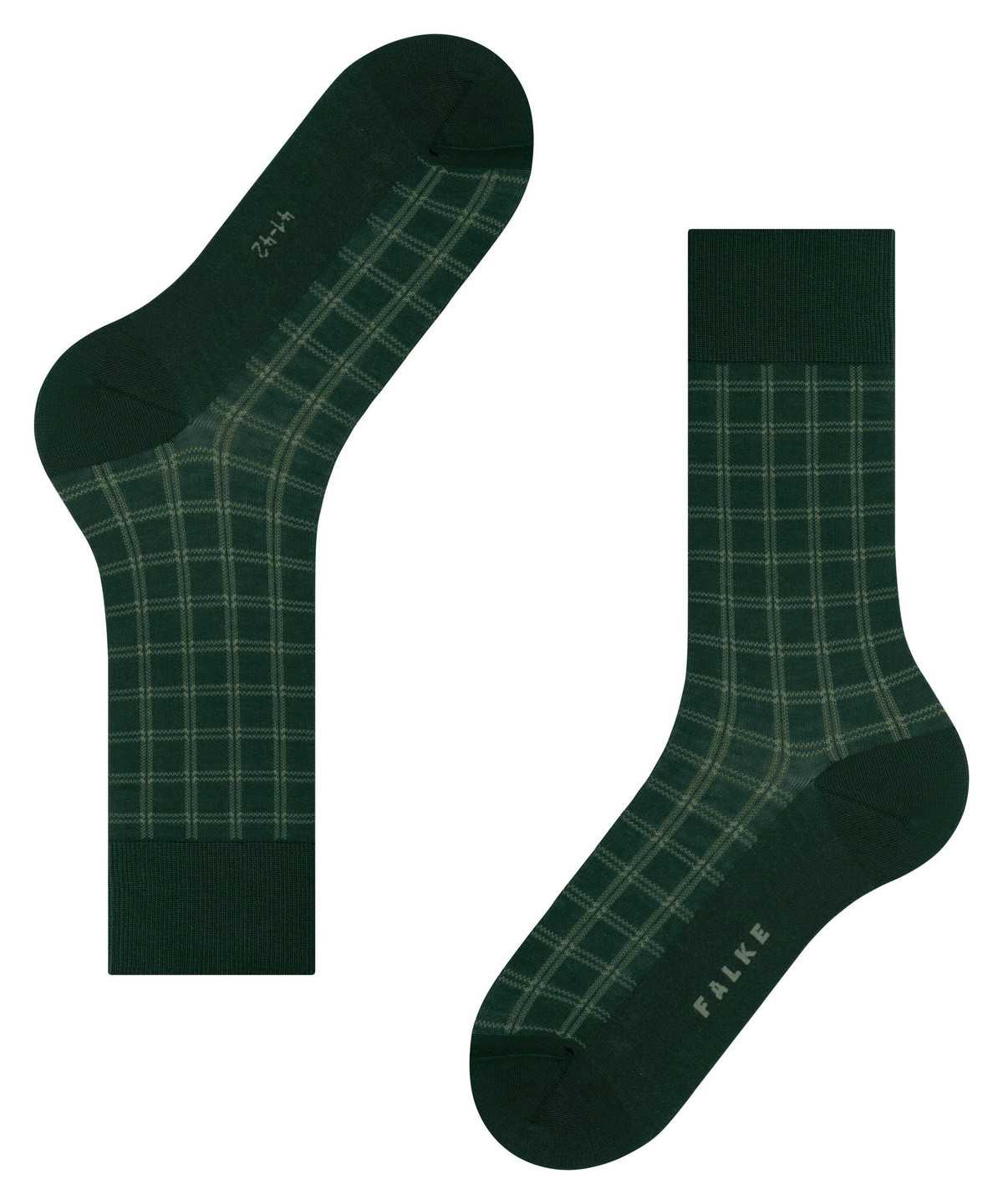 Skarpetki Falke Modern Tailor Socks Męskie Zielone | IHEPNQ-921