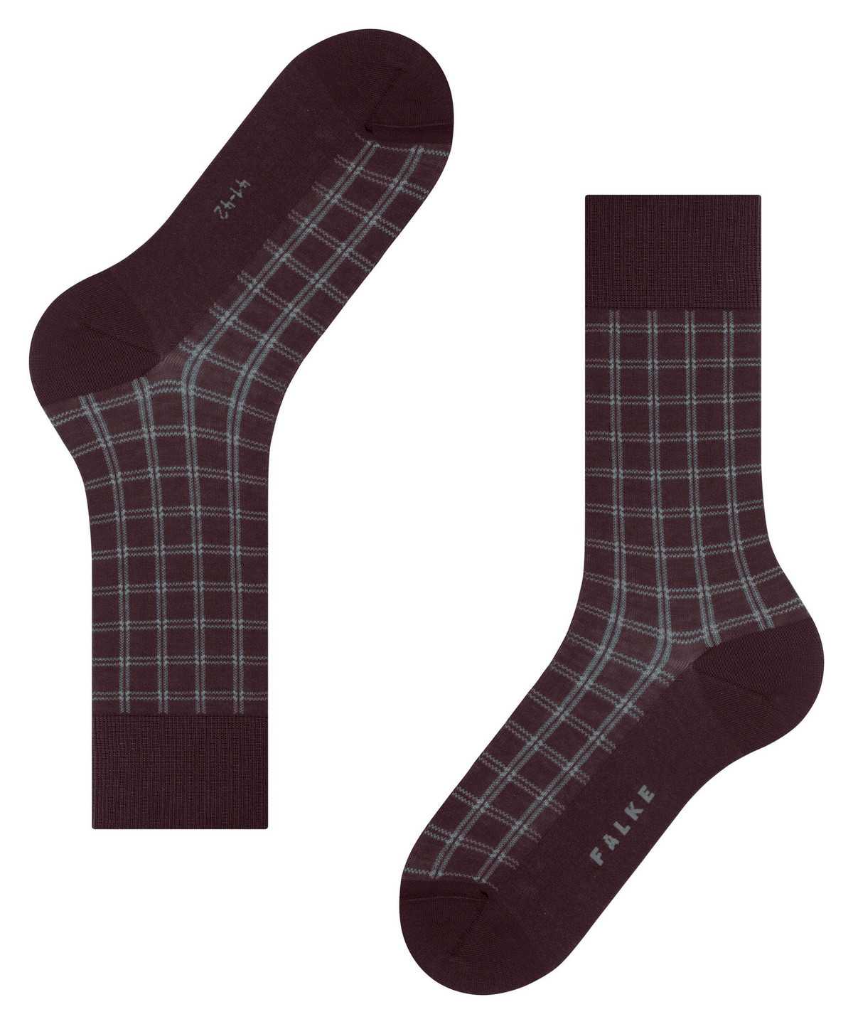 Skarpetki Falke Modern Tailor Socks Męskie Czerwone | FYEJWU-045