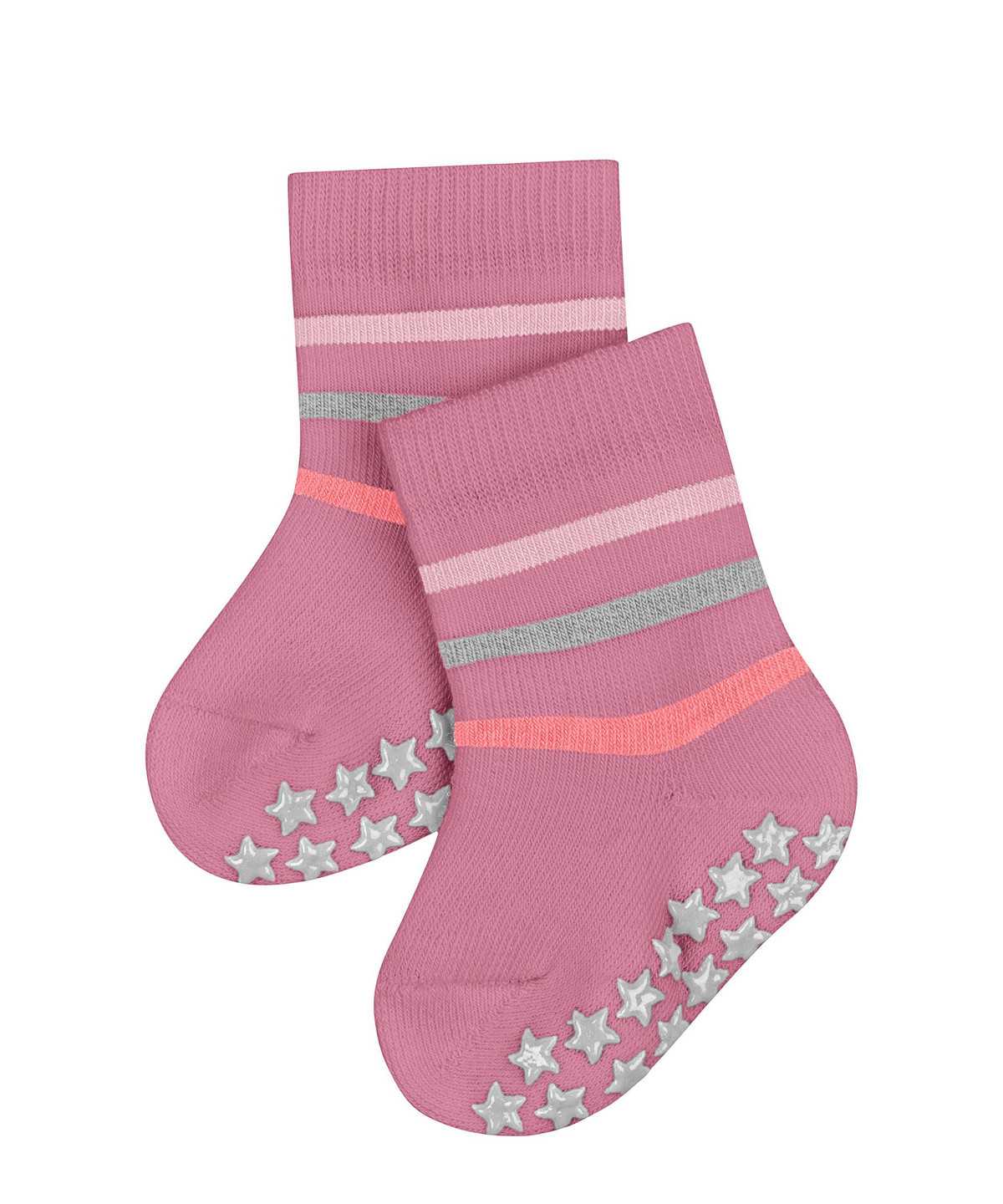 Skarpetki Falke Multi Stripe House socks Niemowlęce Różowe | OUTMHJ-754