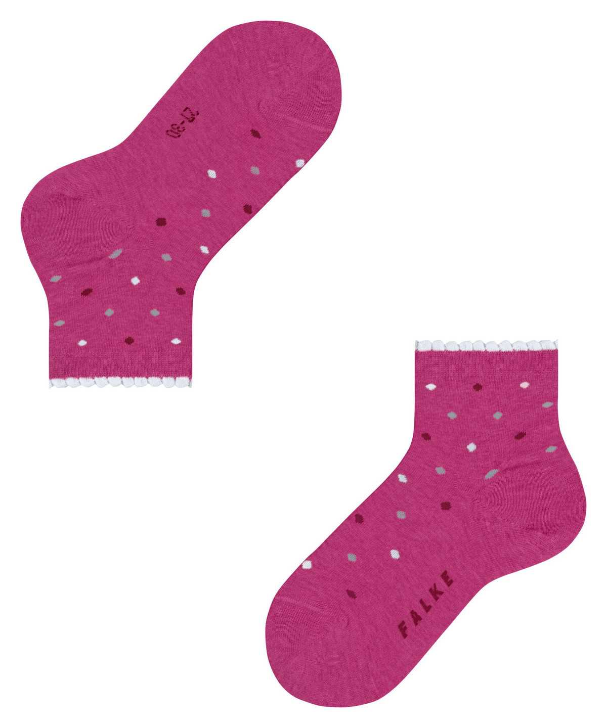 Skarpetki Falke Multidot Short sock Dziecięce Różowe | WMIAVP-254