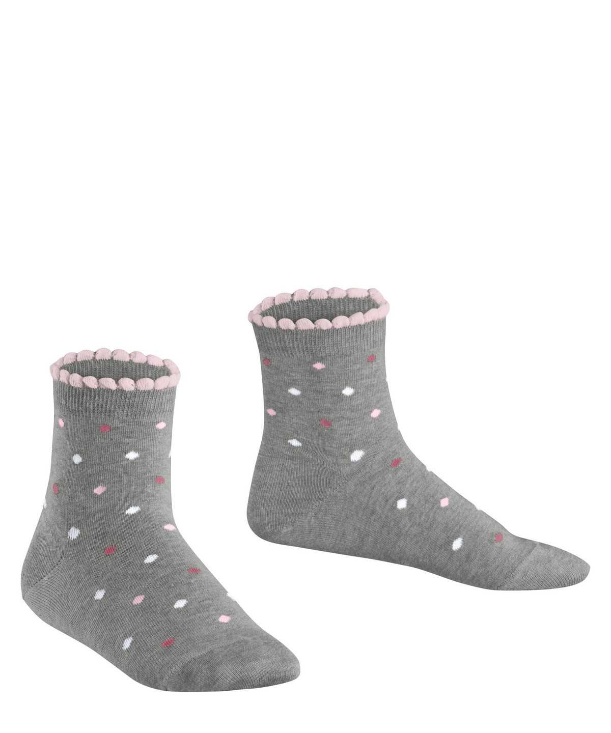 Skarpetki Falke Multidot Short sock Dziecięce Szare | UWLMKC-154