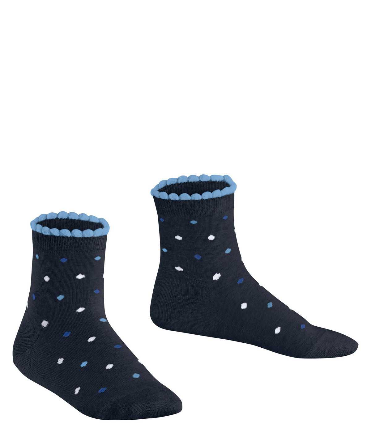 Skarpetki Falke Multidot Short sock Dziecięce Niebieskie | IHMQYK-021