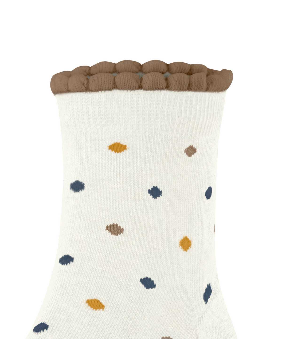 Skarpetki Falke Multidot Short sock Dziecięce Białe | KZSRPH-923