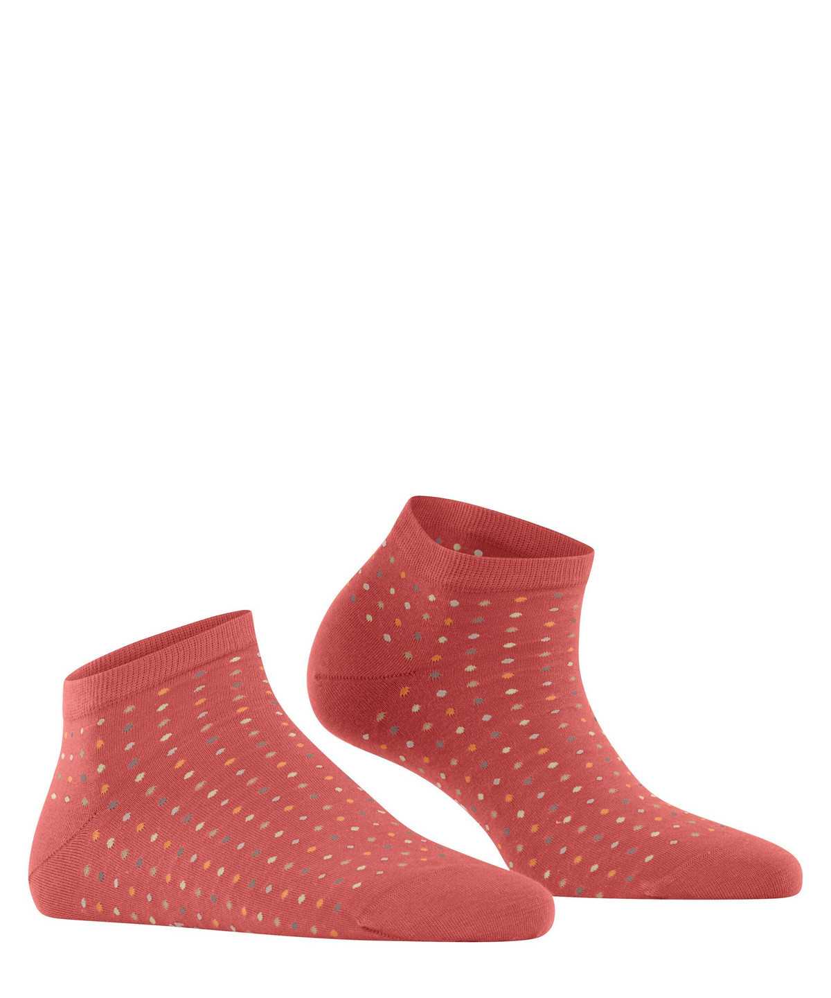 Skarpetki Falke Multispot Sneaker socks Damskie Czerwone | GFHIOW-863