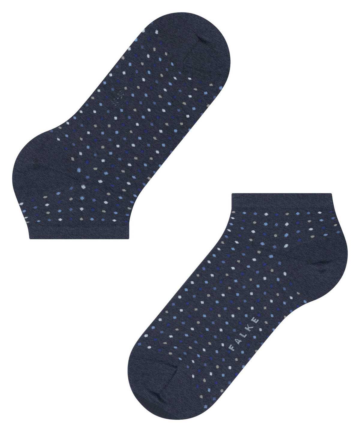 Skarpetki Falke Multispot Sneaker socks Damskie Niebieskie | NRWJEF-492