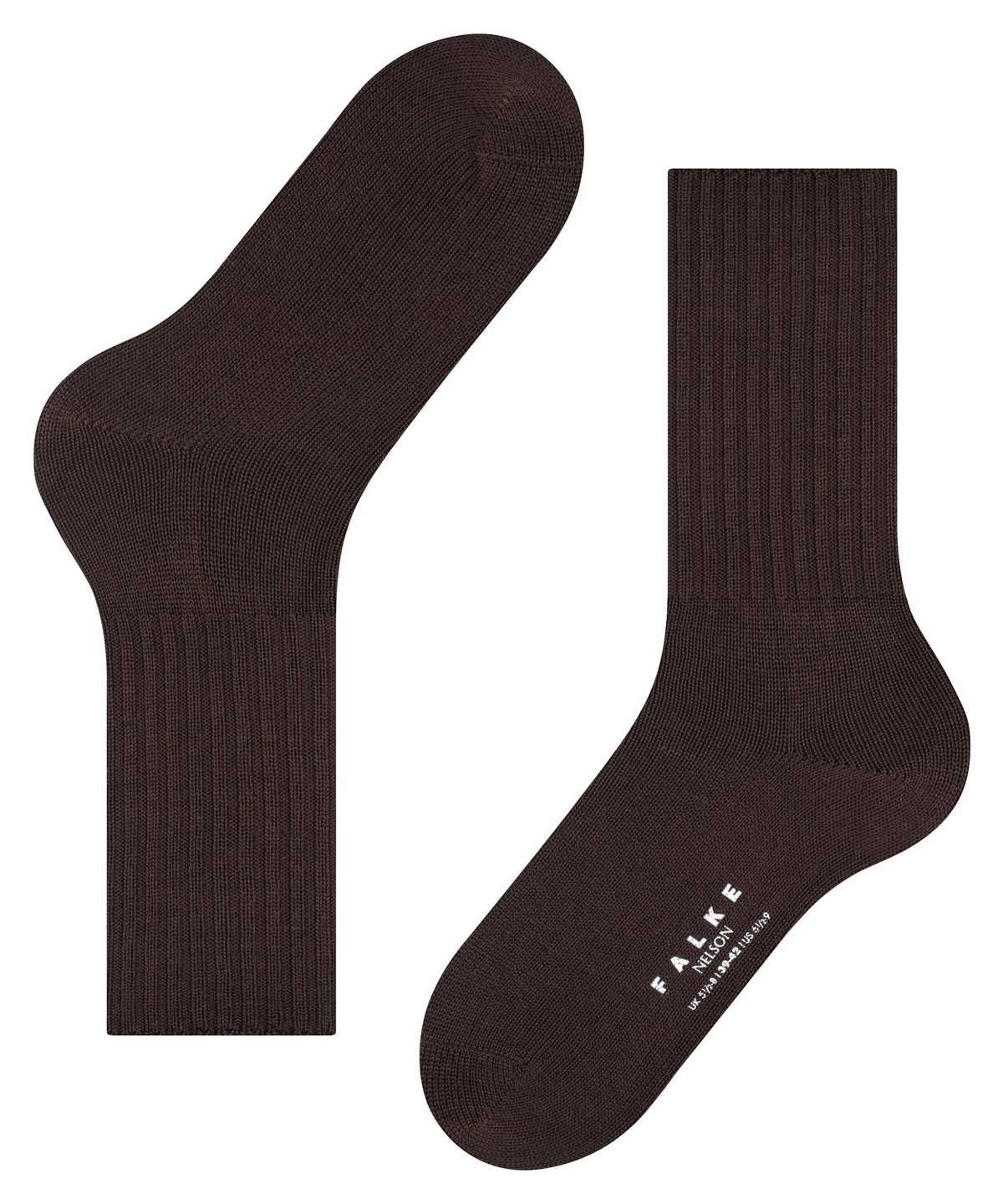 Skarpetki Falke Nelson Boot socks Męskie Brązowe | LWIKUZ-531